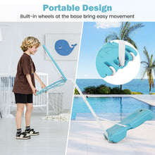 Load image into Gallery viewer, Adjustable Basketball Hoop and Stand, 1.43-1.71m Basketball Goal with 83 cm Shatterproof Backboard