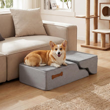Load image into Gallery viewer, Dog Steps for Bed, 4/5-Step Modular Dog Stairs with Non-slip Bottom