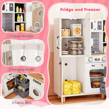 Load image into Gallery viewer, Wooden Corner Play Kitchen with Pine Wood Legs and Lights & Sounds