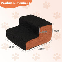 Load image into Gallery viewer, Dog Ladder with Removable Cover and Non-Slip Bottom