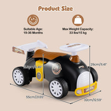 Load image into Gallery viewer, Kids Ride On Car Sliding Toy with Music and Cool Rear Wings