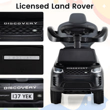 Load image into Gallery viewer, 3-in-1 Push Car for Toddlers with Removable Handle Licensed Land Rover Discovery
