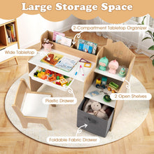 Load image into Gallery viewer, Children Writing Table with Drawer