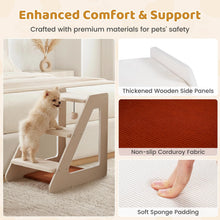 Load image into Gallery viewer, 3-Tier Pet Stair Cat Steps Dog Climber Ladder