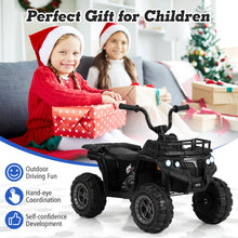 Load image into Gallery viewer, Kids Electric Quad Bike, 6V Battery Powered Toy Car with MP3 Player