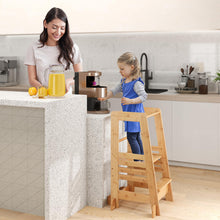 Load image into Gallery viewer, Kids Step Stool with Height Adjustable Platform