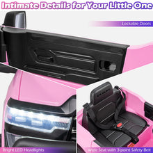 Load image into Gallery viewer, 12V Kids Ride on Car with Remote Control, Lights