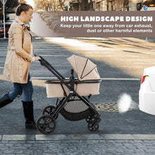 Load image into Gallery viewer, Baby Stroller, Foldable Toddler Pushchair with Adjustable Backrest/Canopy/Handle and Storage Bag