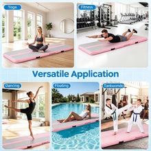 Load image into Gallery viewer, Inflatable Gymnastic Mat, 3M Home Gym Yoga Training Mat with Premium PVC Construction