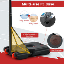 Load image into Gallery viewer, Adjustable Basketball Hoop and Stand