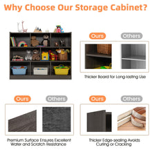 Load image into Gallery viewer, 3-Tier Children Storage Shelf Unit for Kids Room