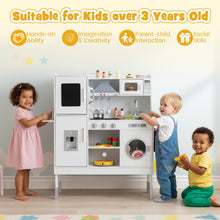 Load image into Gallery viewer, Height Adjustable Pretend Cooking Playset with Light