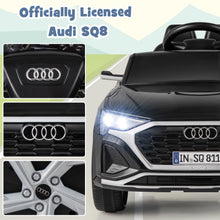 Load image into Gallery viewer, Kids Ride on Car, 12V Battery Powered Licensed Audi Car with Remote Control