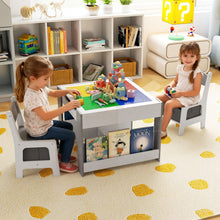 Load image into Gallery viewer, Wooden Toddler Activity Tables with Reversible Tabletop