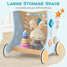 Load image into Gallery viewer, Push and Pull Learning Activity Center with Wheels