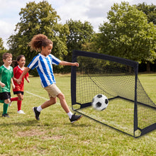 Load image into Gallery viewer, Portable Football Goals Set of 2, 4 x 3 ft Pop Up Soccer Nets