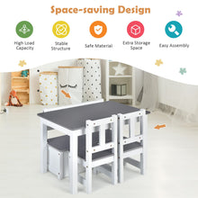 Load image into Gallery viewer, Wooden Kids Table and Chair Set