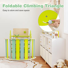 Load image into Gallery viewer, Toddler Climbing Frame, Kids Wooden Climber Toys Set with Arch, Reversible Ramp