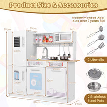 Load image into Gallery viewer, Toddler Pretend Kitchen Toy Set with Stoves and Oven