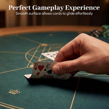 Load image into Gallery viewer, 8 Player Foldable Texas Holdem Table Layout Mat