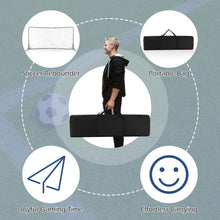 Load image into Gallery viewer, 12 x 6FT Portable Soccer Trainer Equipment with Carrying Bag
