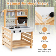 Load image into Gallery viewer, Outdoor Mud Kitchen for Kids with Removable Sink