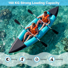 Load image into Gallery viewer, 2 Person Inflatable Kayak, 10.5ft/11.5ft Portable Sit in Canoe