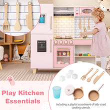 Load image into Gallery viewer, Kids Play Kitchen, Children Toy Kitchen with Realistic Lights