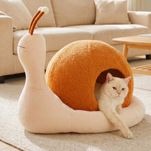 Load image into Gallery viewer, Cat House, 2-in-1 Cats Cave Bed with Removable Washable Cushion