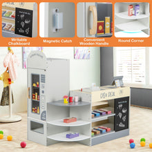Load image into Gallery viewer, Kids Supermarket Playset with Cash Register for Children Ages 3+