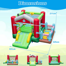 Load image into Gallery viewer, 4-in-1 Farm Themed Inflatable Bounce House with 480W Blower