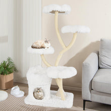 Load image into Gallery viewer, Cat Tree, 153cm Multi-level Cat Tower with Condo