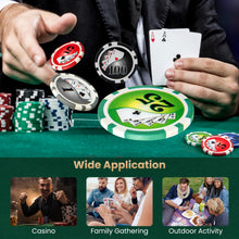Load image into Gallery viewer, Poker Chip Set, Casino Poker Chips (300 PCS)