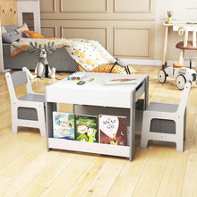 Load image into Gallery viewer, Wooden Toddler Activity Tables with Reversible Tabletop