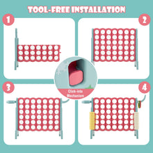 Load image into Gallery viewer, Giant Connect 4 Game, Jumbo Four in a Row with 42 Rings