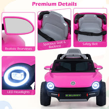 Load image into Gallery viewer, 12V Kids Ride on Car, Licensed Volkswagen Electric Vehicle with Remote