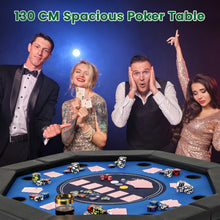 Load image into Gallery viewer, 1.3M/48 Inches Foldable Poker Table