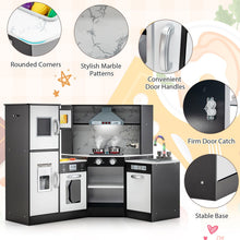 Load image into Gallery viewer, Kids Corner Kitchen Playset with Separated Washing Basin