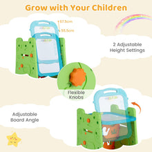 Load image into Gallery viewer, 3 in 1 Kids Art Easel, Double Sided Drawing Board