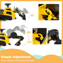 Load image into Gallery viewer, 6V Battery Powered Toy Bulldozer with Adjustable Arms