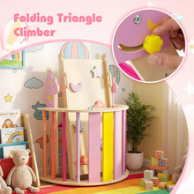 Load image into Gallery viewer, 3-Piece Foldable Toddler Climbing Toys with Climber Rope and Maze Game