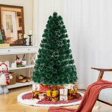 Load image into Gallery viewer, 4FT/5FT Pre-Lit Christmas Tree, Fiber Optic Artificial Xmas Trees