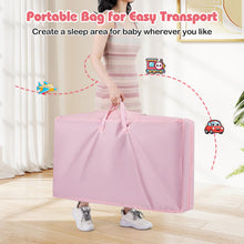 Load image into Gallery viewer, Baby Bassinet Crib Bedside Sleeper with Adjustable Height