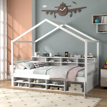 Load image into Gallery viewer, 201x116cm Wooden Kids Bed Frame