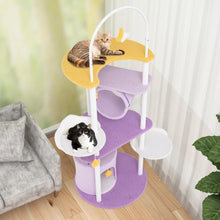 Load image into Gallery viewer, Cat Tree, 158cm Multi-Level Large Cat Tower with Metal Frame