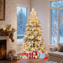 Load image into Gallery viewer, Pre-Lit Artificial Christmas Tree with Mixed Branch Tips