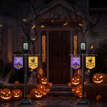 Load image into Gallery viewer, 156 CM Halloween Lamp Post Sound-Activated Halloween Street Lamp