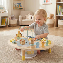 Load image into Gallery viewer, 7-in-1 Toddler Activity Table Montessori Sensory Toy for 12 Month+ Wooden Musical Play Table