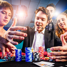Load image into Gallery viewer, Poker Chips Set in Aluminium Case Texas Hold¡¯em Poker Set