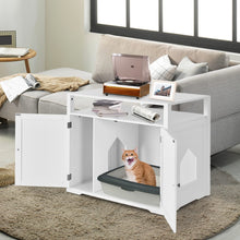 Load image into Gallery viewer, Modern Cat Litter Box Enclosure